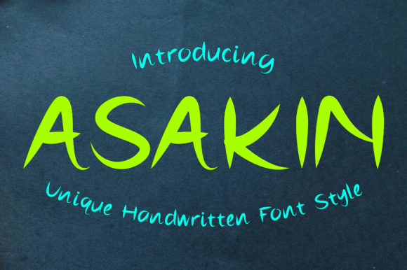 Asakin: A Chic Display Font That Feels Like a Design Shortcut