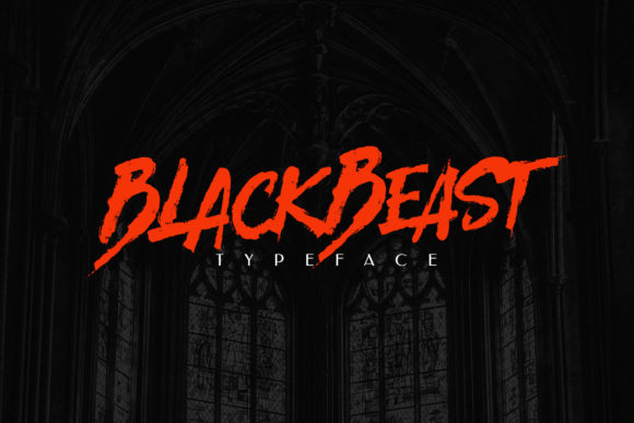 BlackBeast: A Bold Display Font That Anchors Real Brand Identity