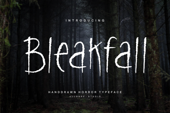 Bleakfall: A Display Font That Sets the Mood—Without Sacrificing Clarity