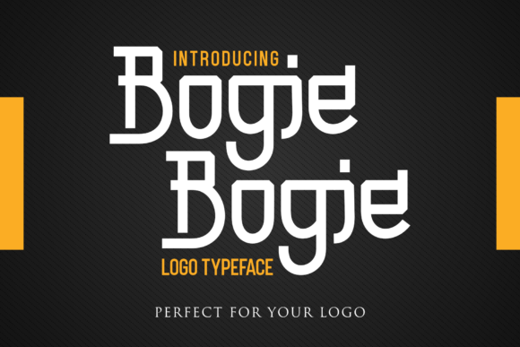 Bogie Bogie: A Display Font That Cuts Through the Feed