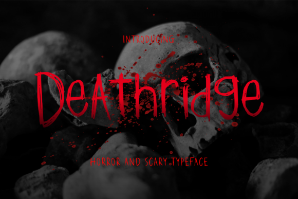 Deathridge: A Bold Display Font That Demands Attention
