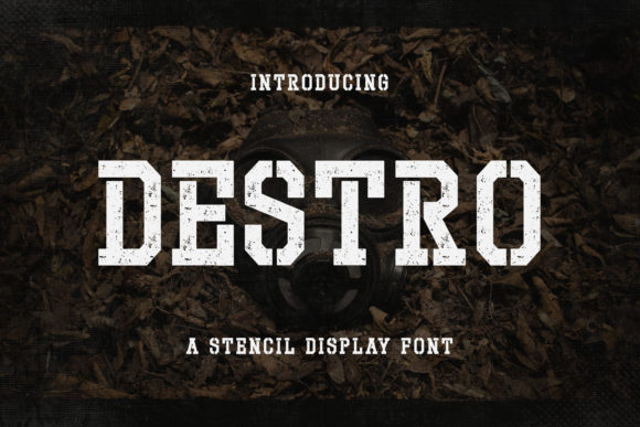 Destro: A Bold Display Font for Scroll-Stopping Marketing