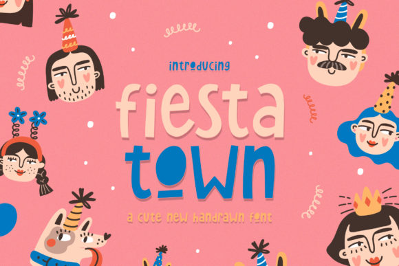 Fiesta Town: A Playful Display Font That Makes Your Brand Shine