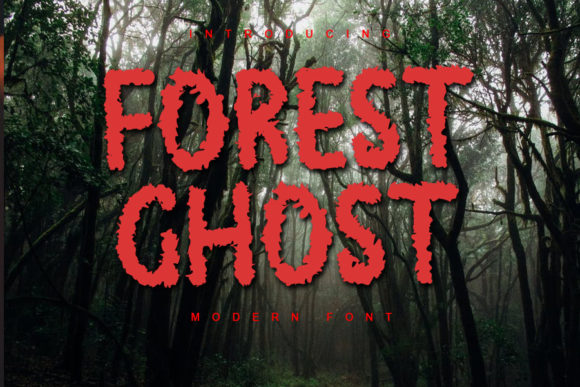 Forest Ghost: A Display Font That Sets the Mood
