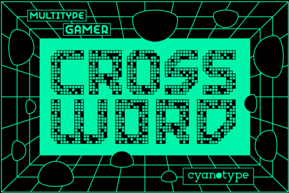 Gamer Crossword: A Pixel-Perfect Display Font for Campaign Impact