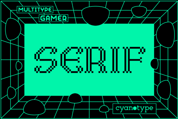 Gamer Serif: A Pixel-Perfect Display Font for Crafters