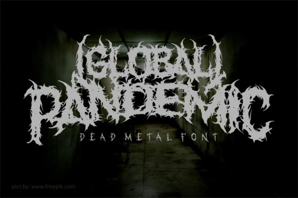 Global Pandemic: A Bold Display Font for Digital Brand Impact