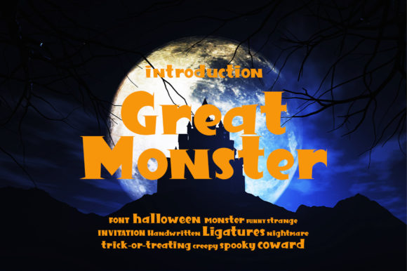 Great Monster: A Bold Display Font That Actually Works