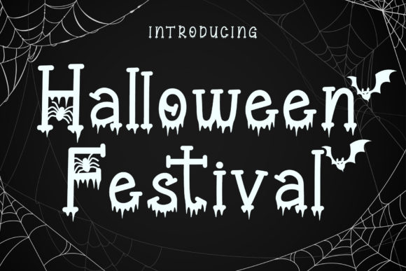 Halloween Festival: A Spooky-Yet-Sophisticated Display Font