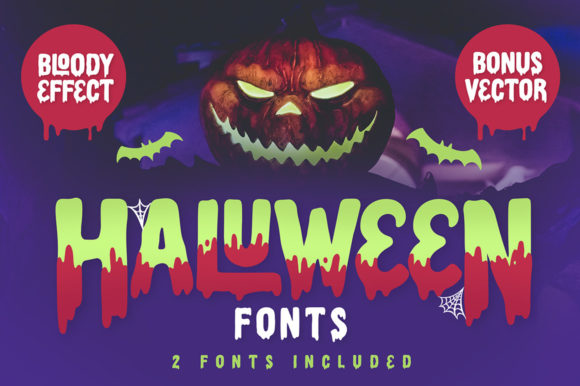 Haluween: A Display Font That Screams “Look Here”