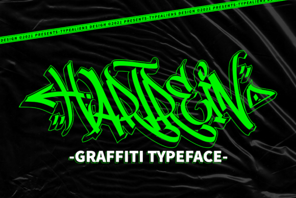 Hartrein: A Display Font with Streetwise Soul