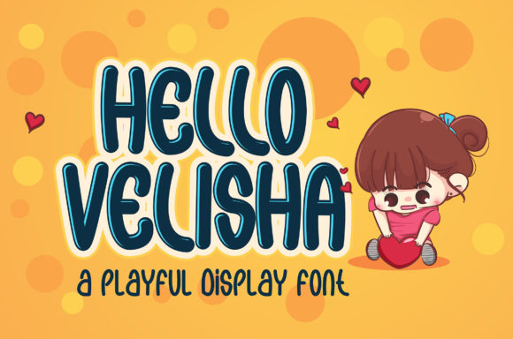 Hello Velisha: A Playful Display Font That Fits Real Web Layouts