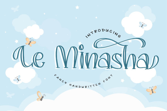 Le Minasha: A Luxurious Display Font for Handmade Brands