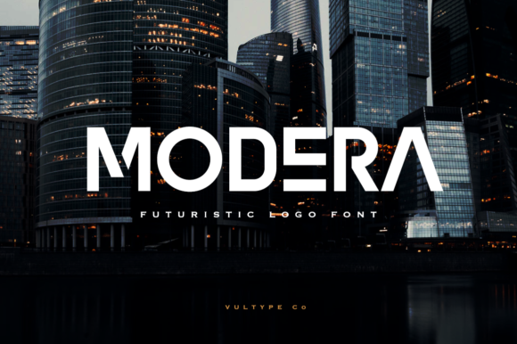 Modera: A Bold, Futuristic Display Font That Delivers