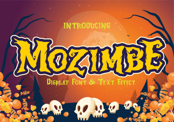 Mozimbe: A Playful Display Font for Editorial Personality