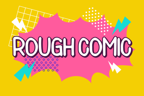 Rough Comic: A Display Font That Feels Like a Thoughtful Pause